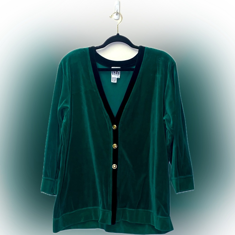 Green Cardigan